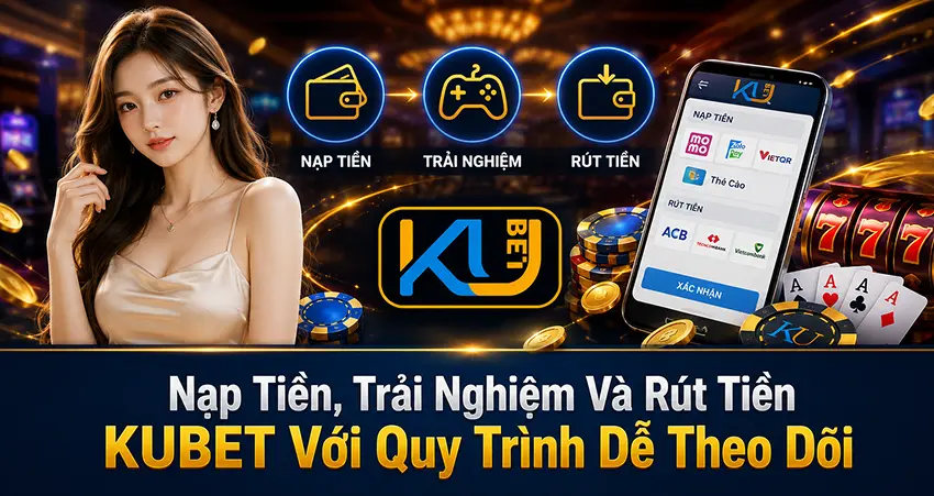 Nạp Tiền, Trải Nghiệm Và Rút Tiền KUBET Với Quy Trình Dễ Theo Dõi