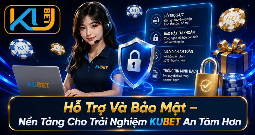 Hỗ Trợ Và Bảo Mật – Nền Tảng Cho Trải Nghiệm KUBET An Tâm Hơn